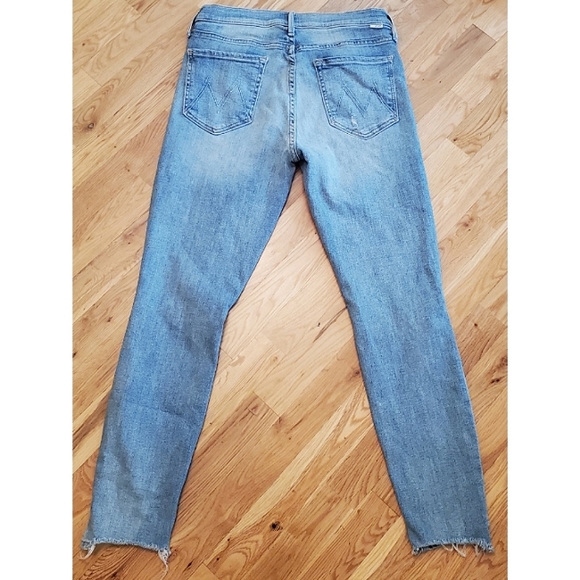 MOTHER - THE STUNNER ZIP ANKLE STEP CHEW in POISONED PETALS Size 30 - Picture 8 of 15